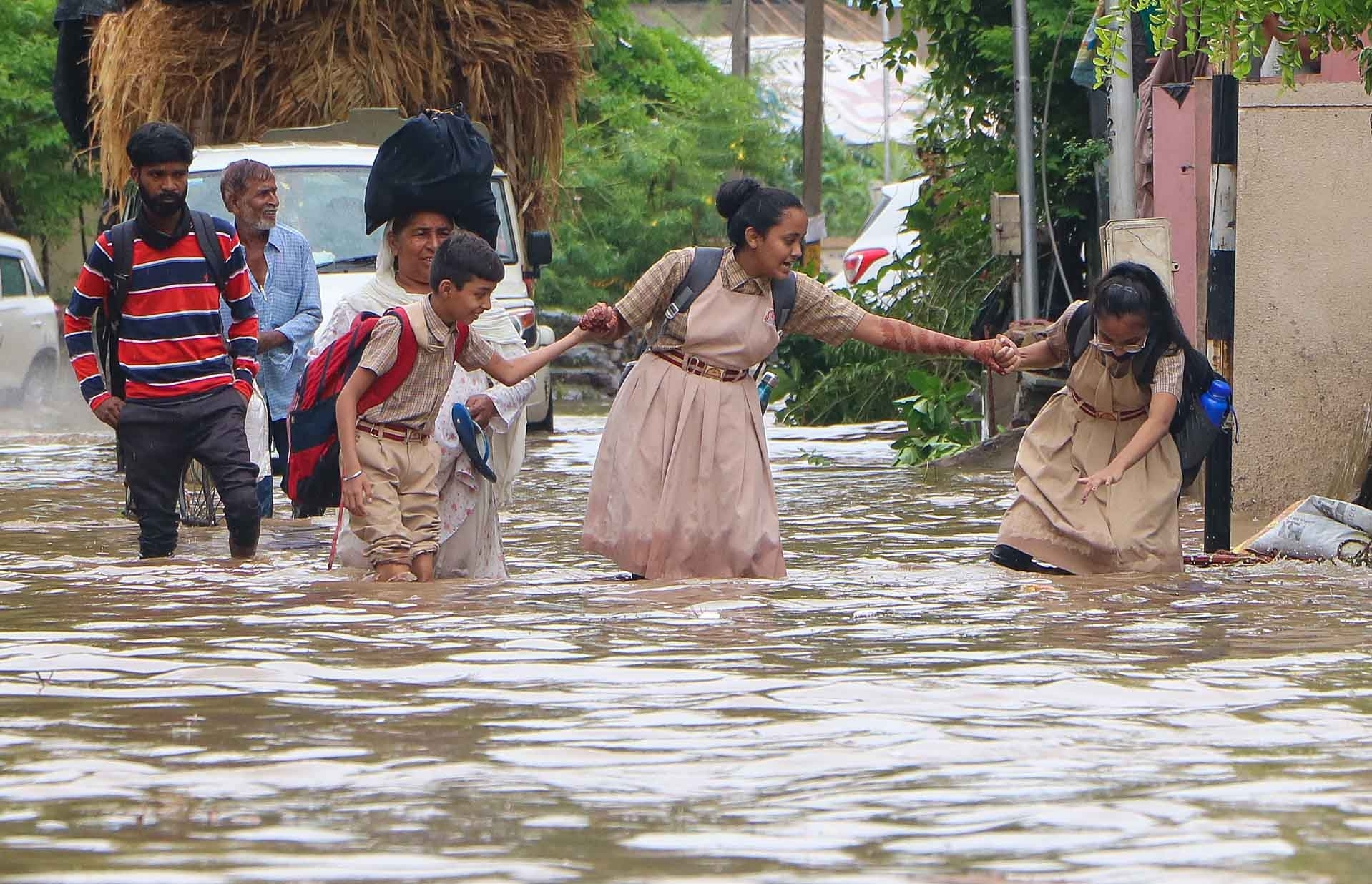 Holiday declared in Karnataka schools amid rain fury