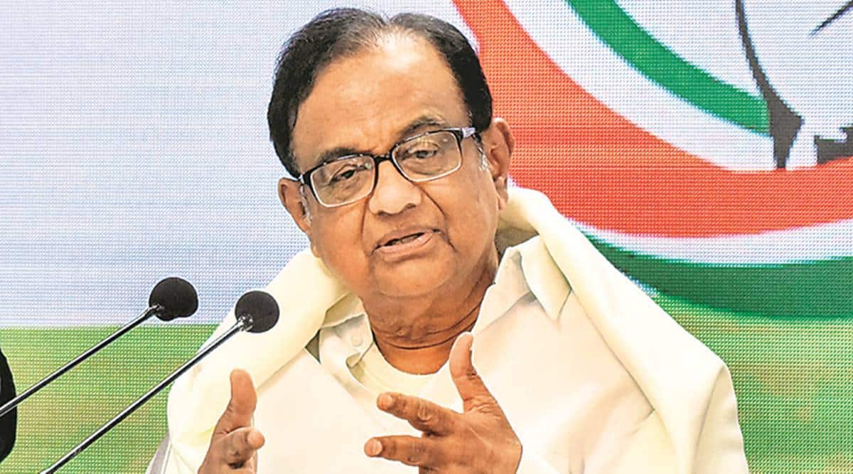 CHIDAMBARAM SLAMS GOVT FOR INCREASING GST ON SCIENTIFIC EQUIPMENTS