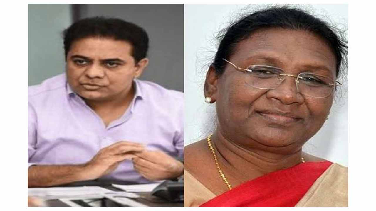 KTR congratulates President-elect Murmu