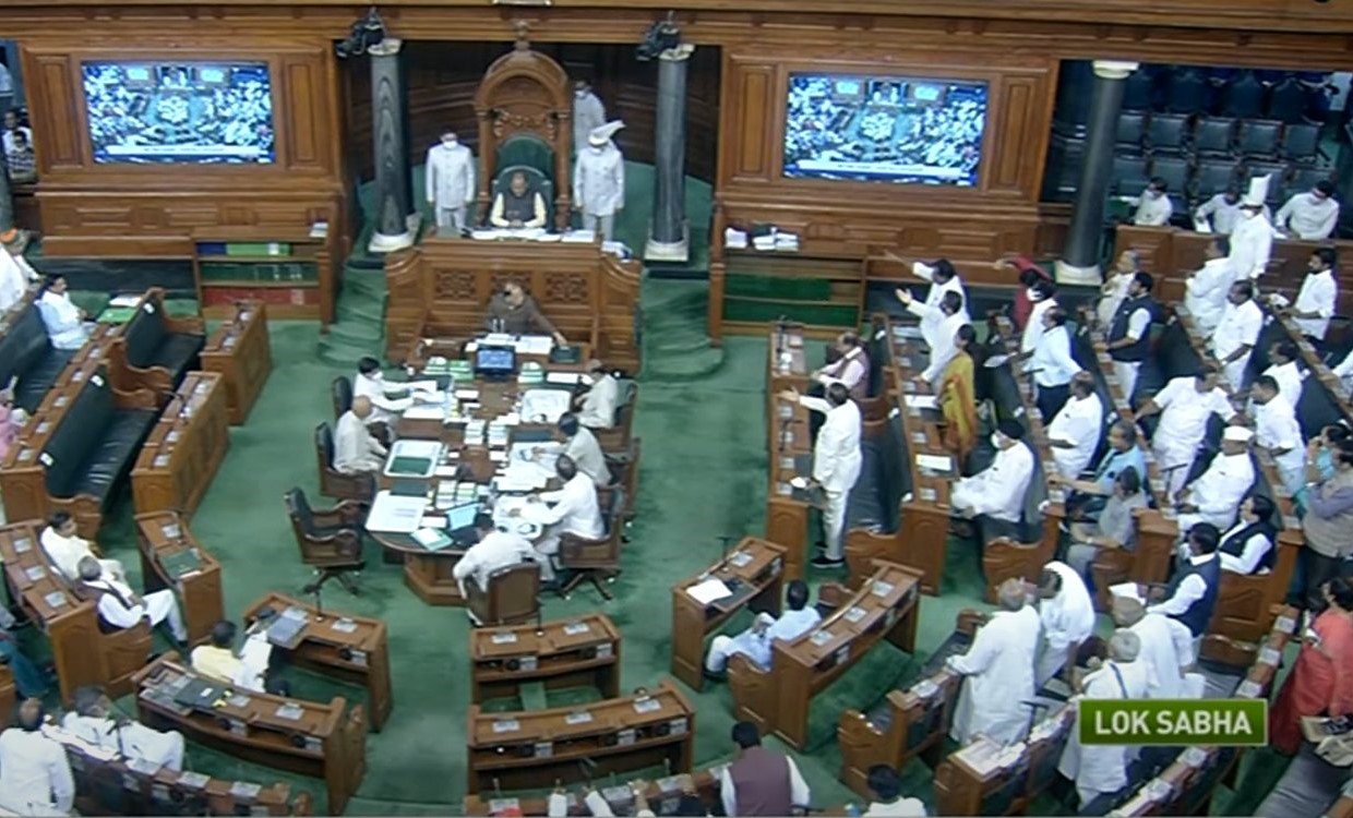 Lok Sabha adjourned over GST hike