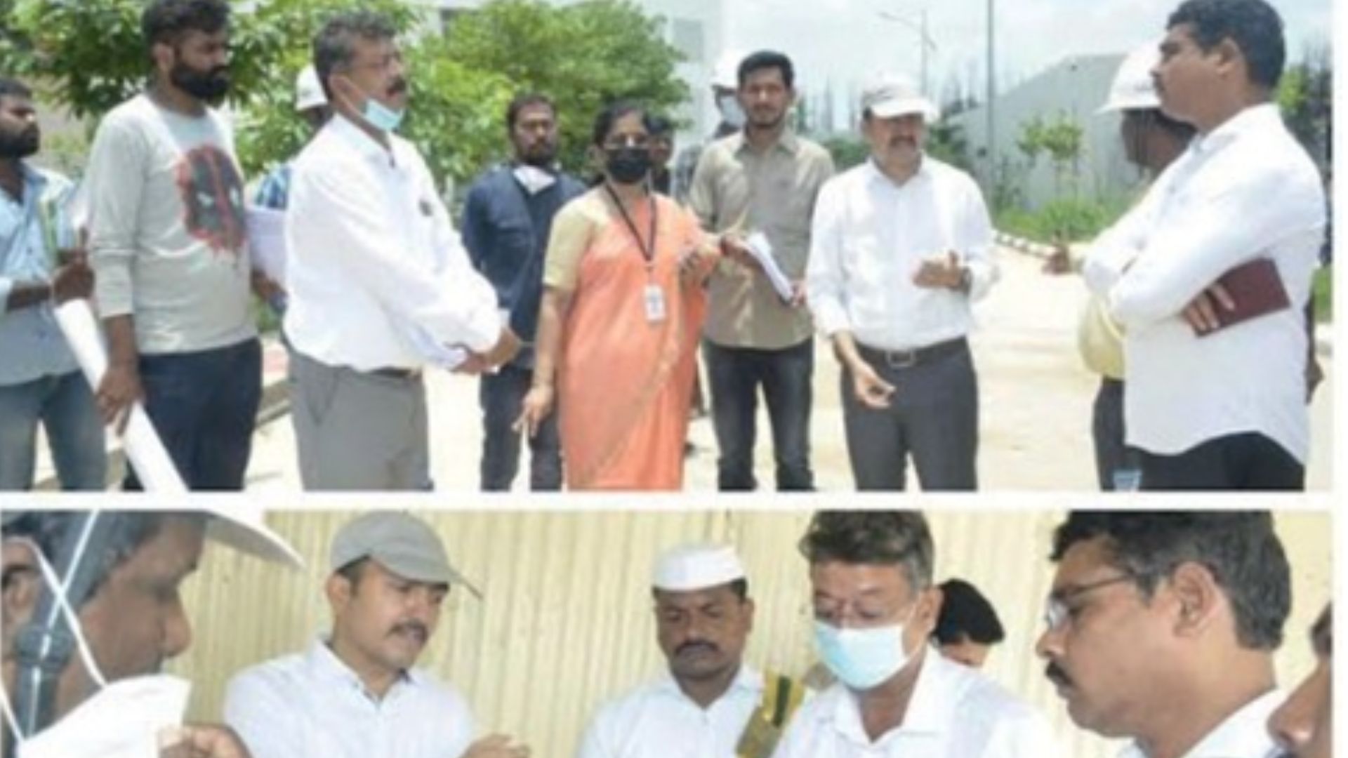 District Collector Prashant Patil has directed the hospital officials and municipal officials