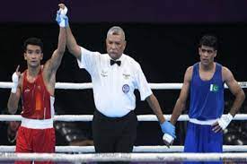 CWG 2022: SHIVA THAPA ROMPS PAST PAKISTANI OPPONENT INTO PRE-QUARTERS