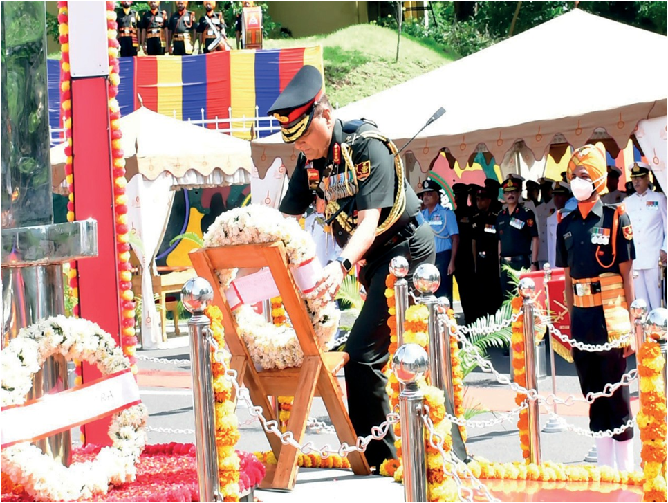 KARGIL VIJAY DIWAS, 2022 BEING CELEBRATED IN ANDAMAN AND NICOBAR COMMAND, PORT BLAIR