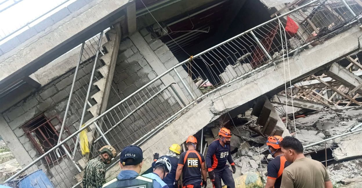 4 killed, 60 injured in 7-magnitude earthquake in Philippines