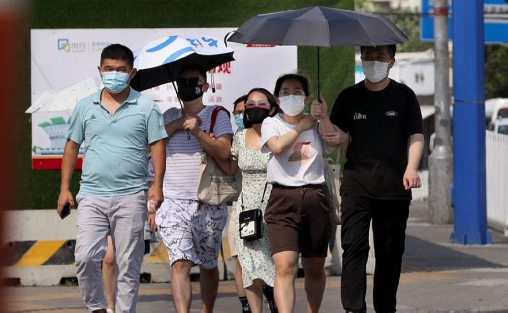 China renews red alert for high temperatures