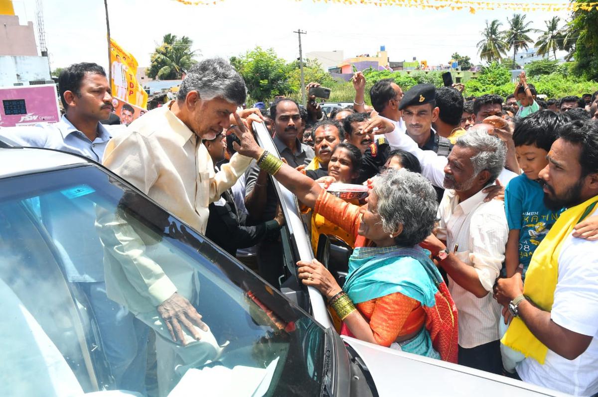‘YSRCP leaders deliberately attack on his tour in Kuppam constituency’