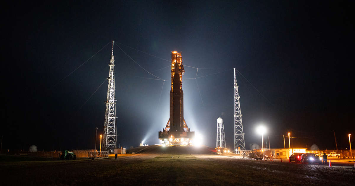 Nasa's Moon rocket Artemis ready for flight