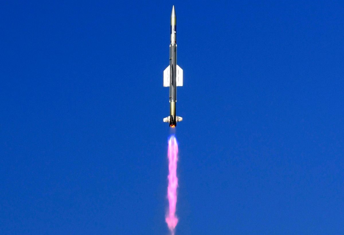 DRDO, Navy successfully flight-test vertical launch short-range surface-to-air missile