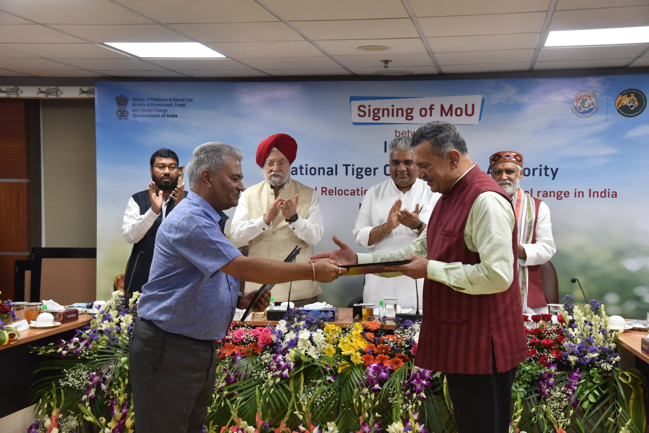 Indian Oil inks MoU with National Tiger Conservation Authority