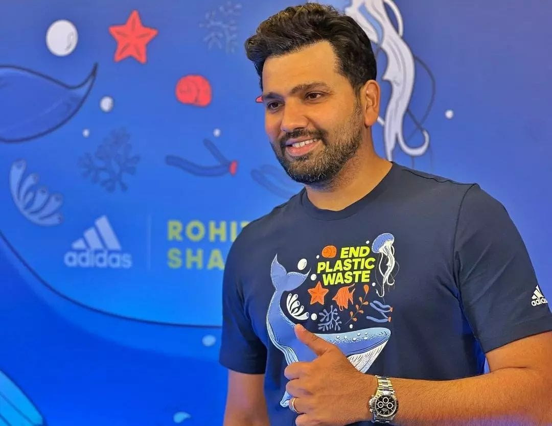 Rohit Sharma in his quest for sustainability launched Limited Sustainable Collection with Adidas India