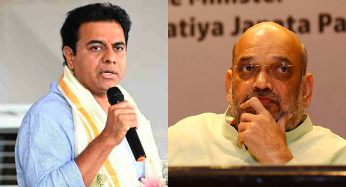 KTR asks Amit Shah to speak on release of convicts in Bilkis Bano case