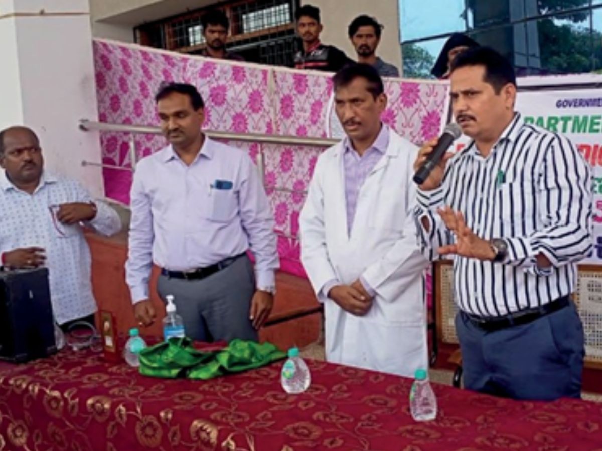 Ayurvedic medicine is very good for people: Regional Deputy Director of Ayush in Ayurveda Free Medical Camp