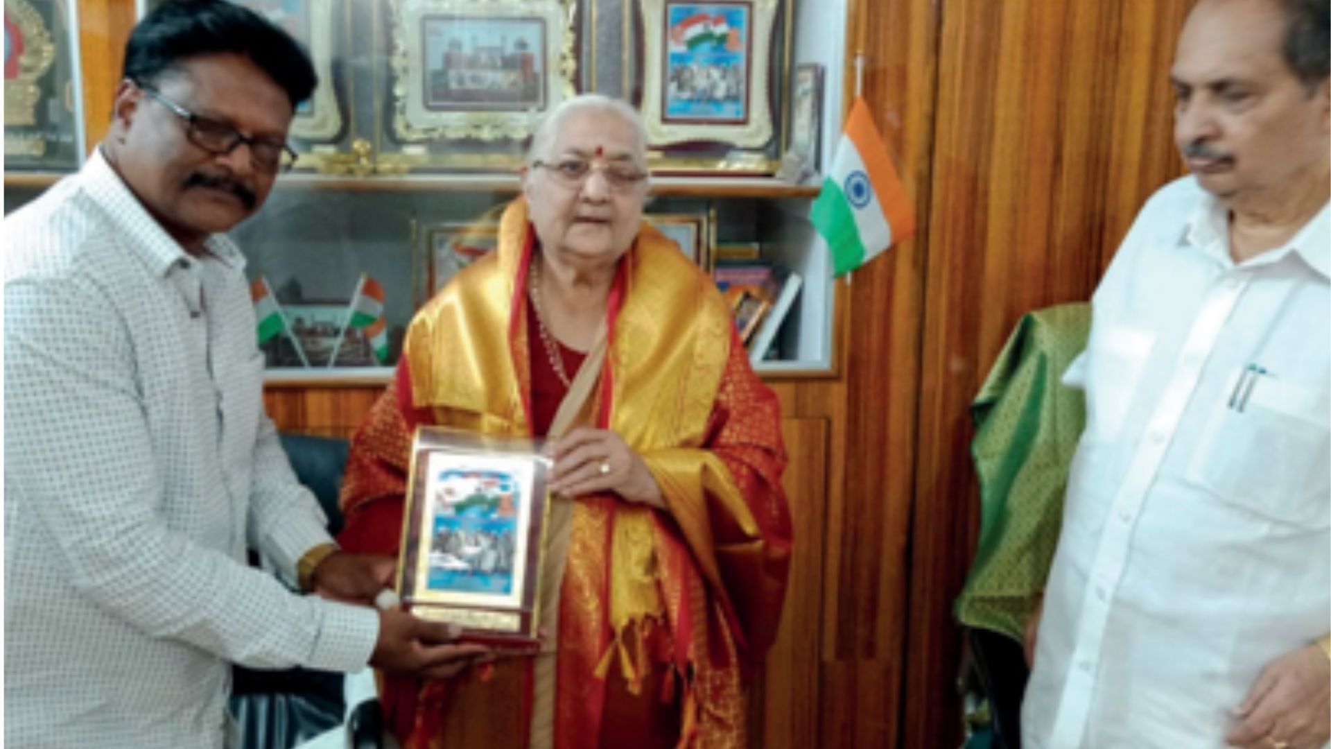 Azadika Amritamahotsavam celebrations, on the occasion of the 140th birthday of India ﬂag designer and our pride Pingali venkayya.