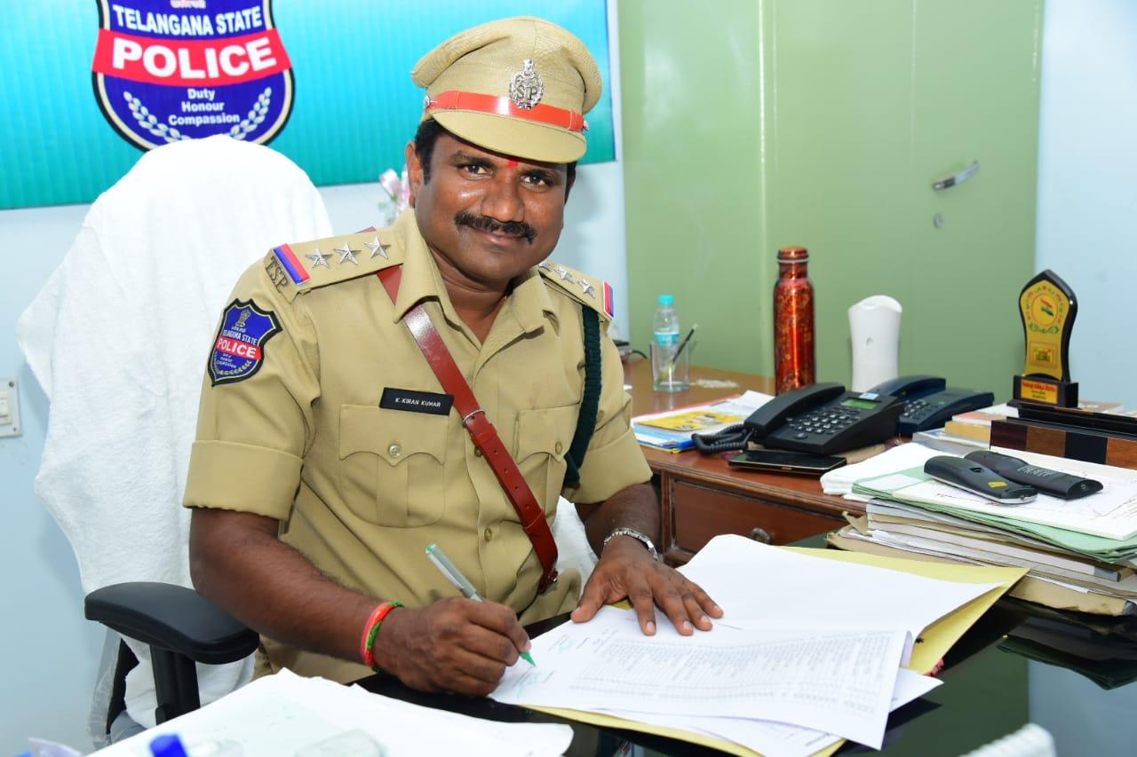 Kiran Kumar took charge as ACP of Bodan