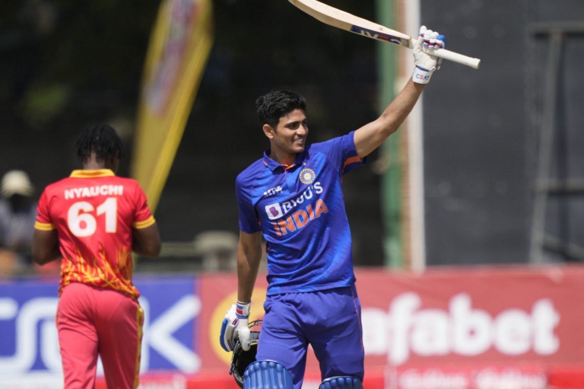 IND v ZIM, 3rd ODI Shubman Gill's first hundred in intl cricket takes India to 289/8