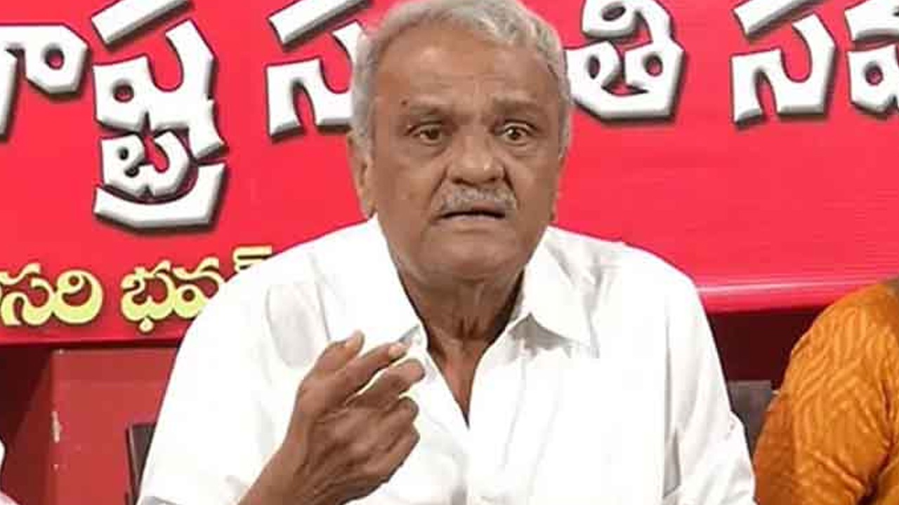 CPI to support TRS in Munugode assembly by-poll: Narayana