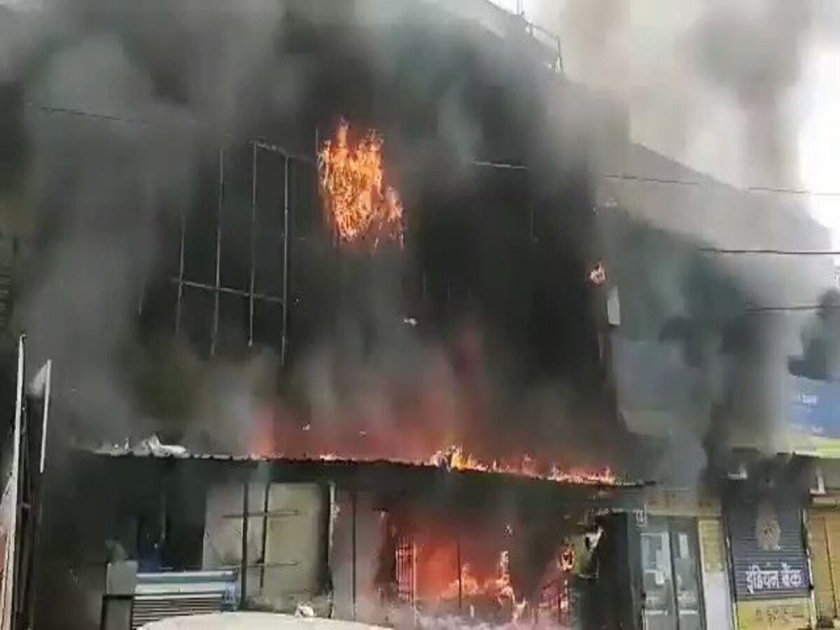 FIRE BREAKS OUT IN JABALPUR HOSPITAL; 10 KILLED