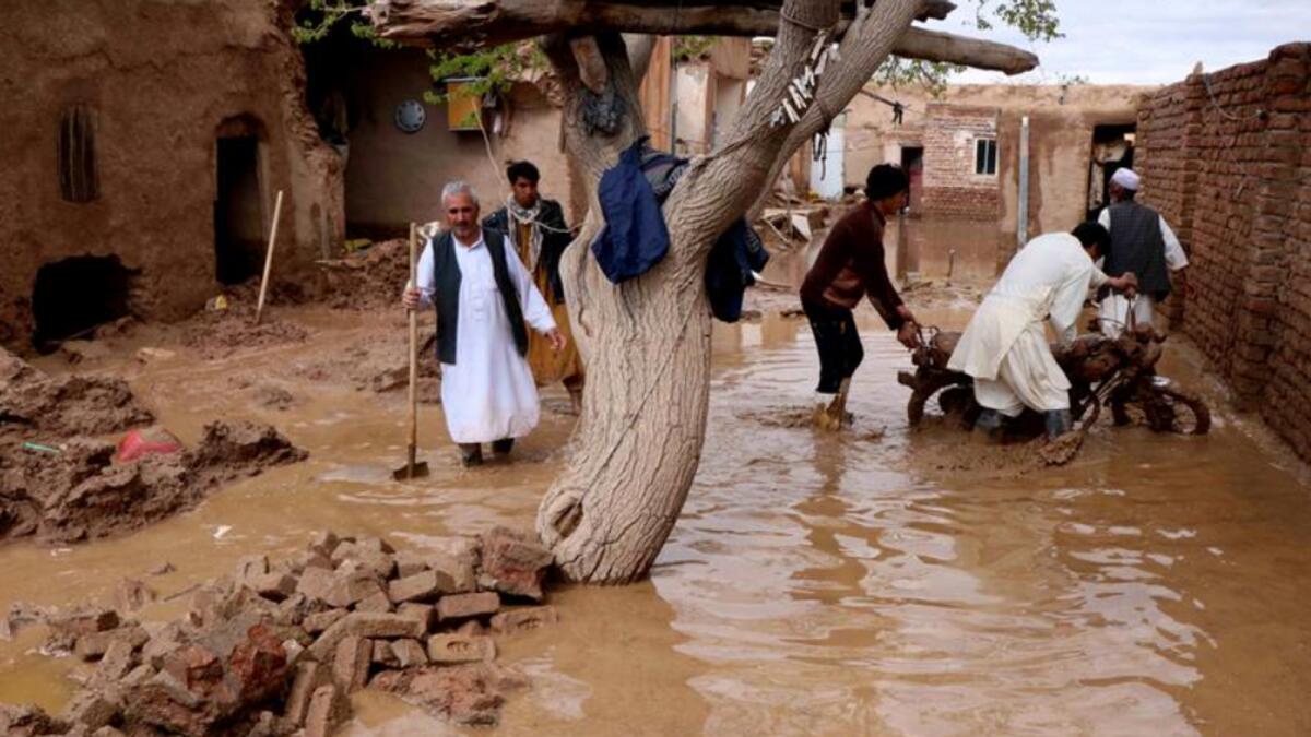 Flash floods kill 5 in Afghanistan's Ghazni province