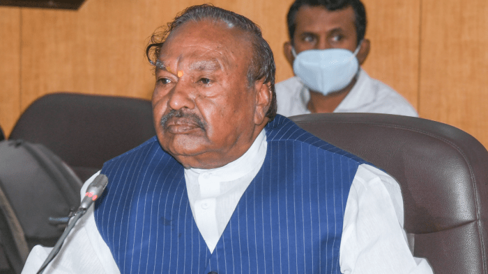 Eshwarappa receives threat letter