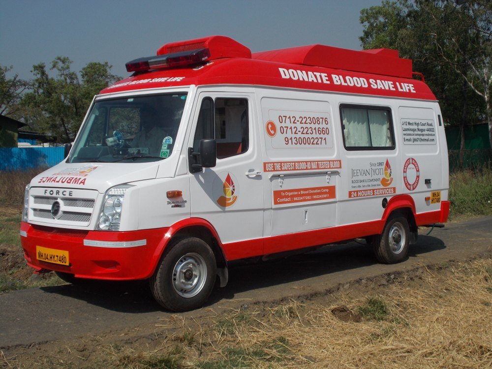 Administrative officer who started the mobile blood collection van