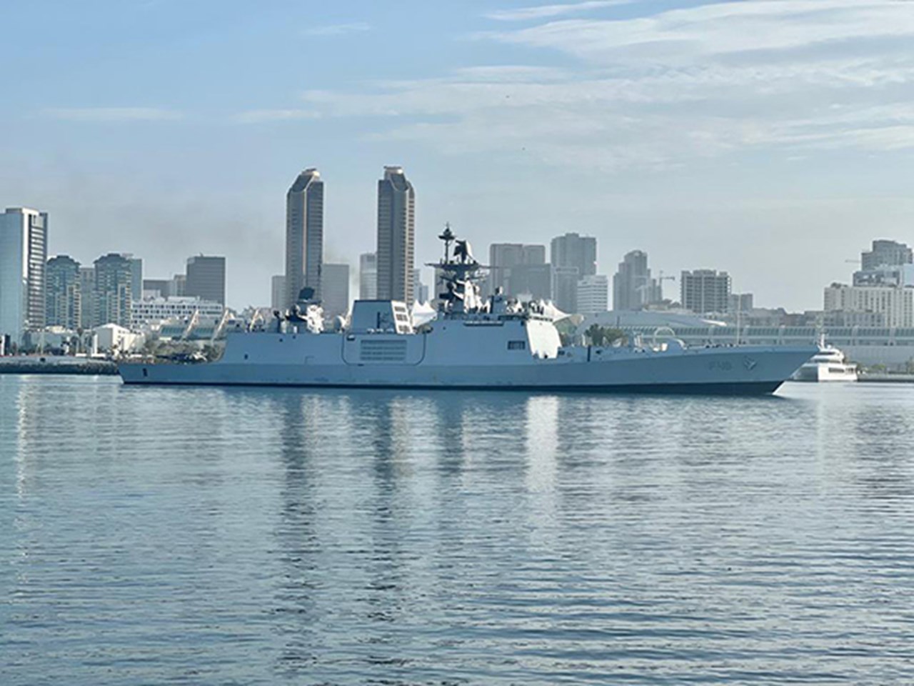 INS Satpura at San Diego to commemorate Azadi Ka Amrit Mahotsav