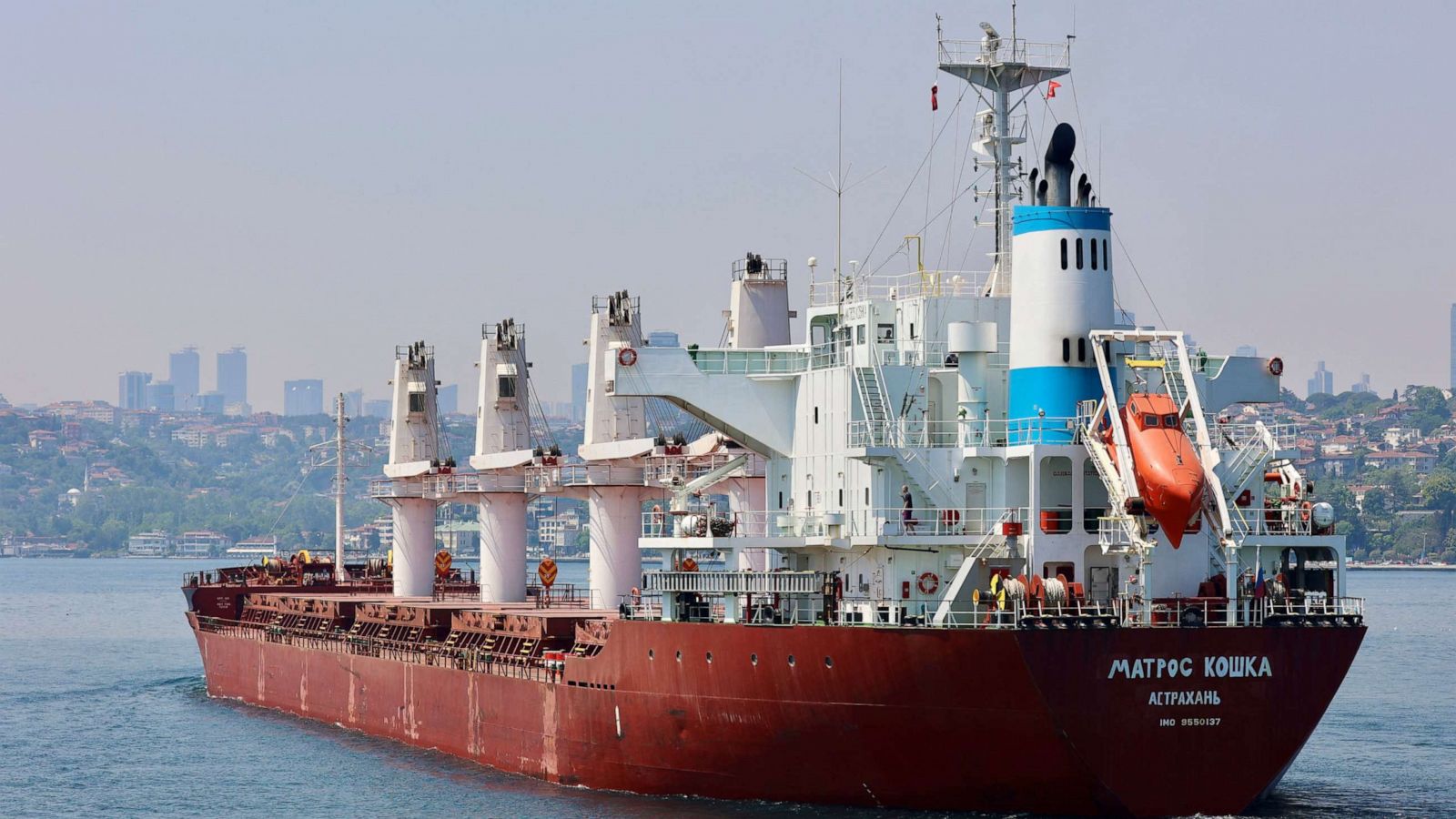 53 foreign vessels are still blocked in Ukrainian ports