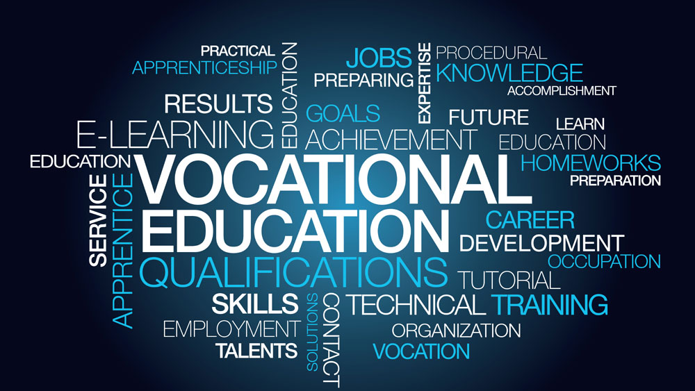 Who is vocational education training for? Data shows over 84% of Indians didn't get any