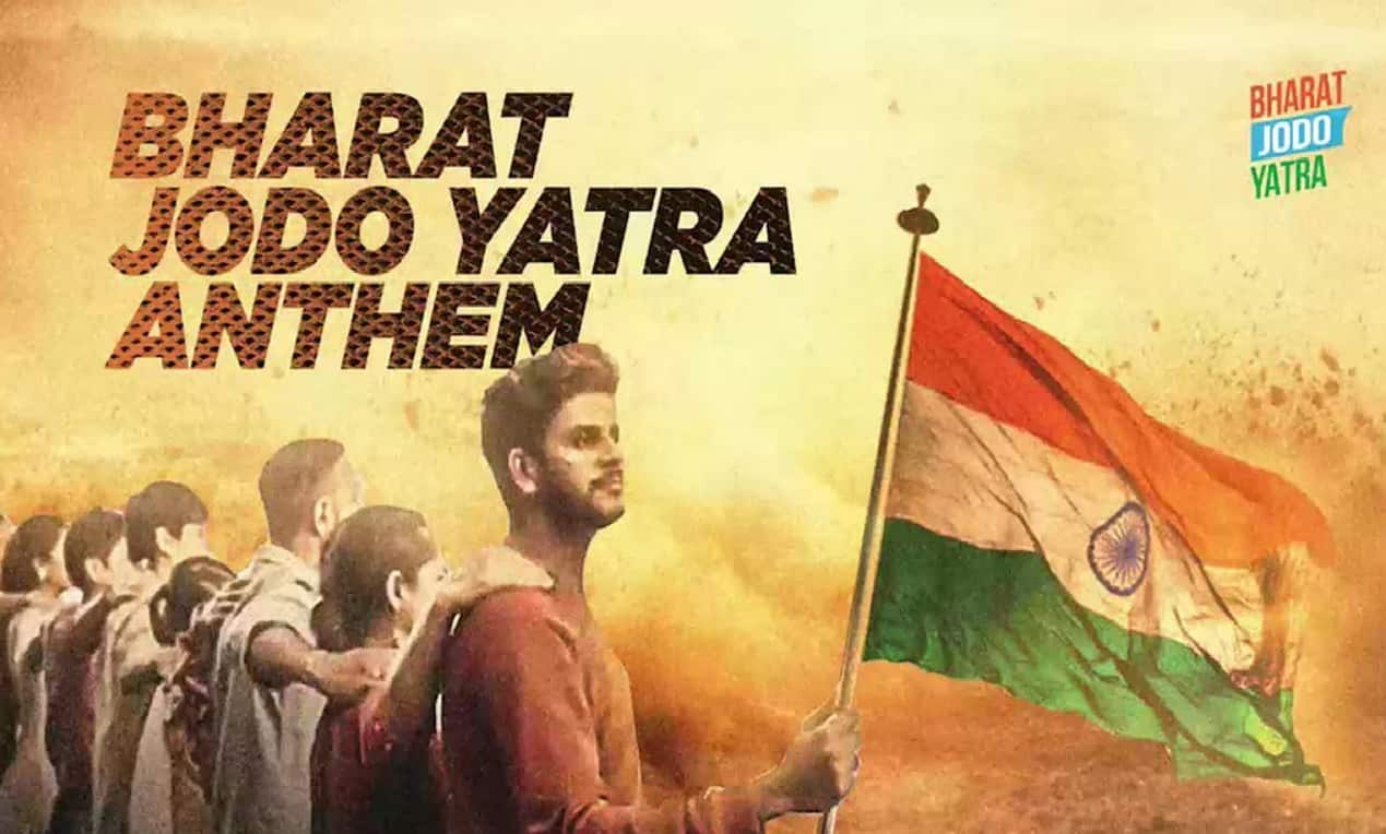 Congress' 'Bharat Jodo Yatra' under national ﬂag