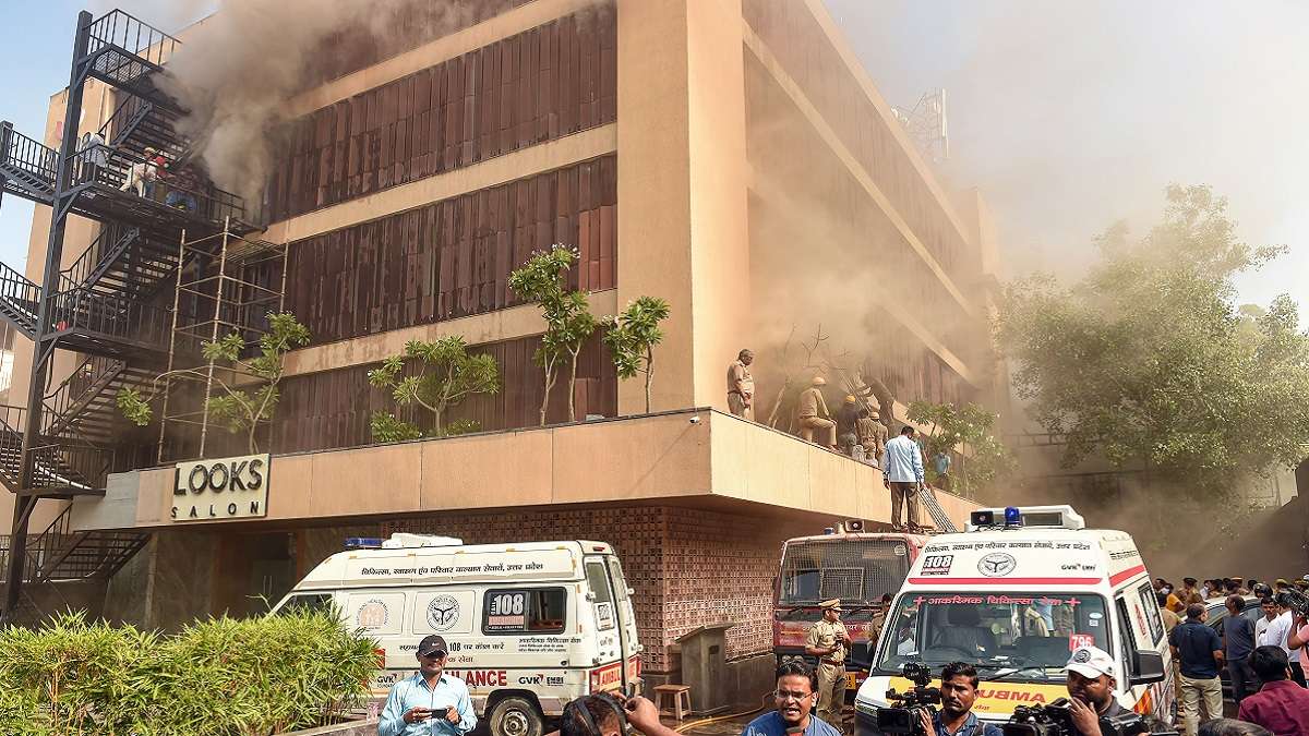 4 killed, 7 injured as fire breaks out in Lucknow hotel