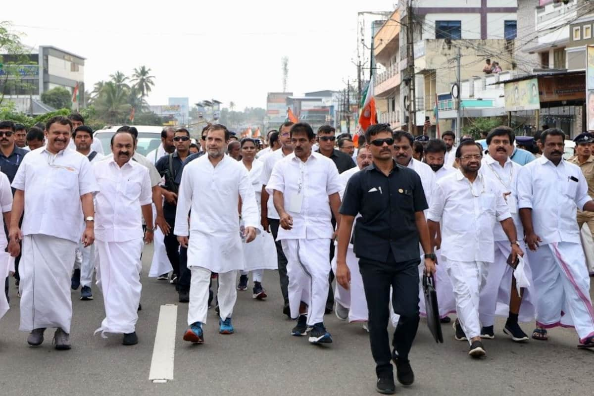 Traffic snarls as Rahul's 'Bharat jodo yatra' enters Kerala