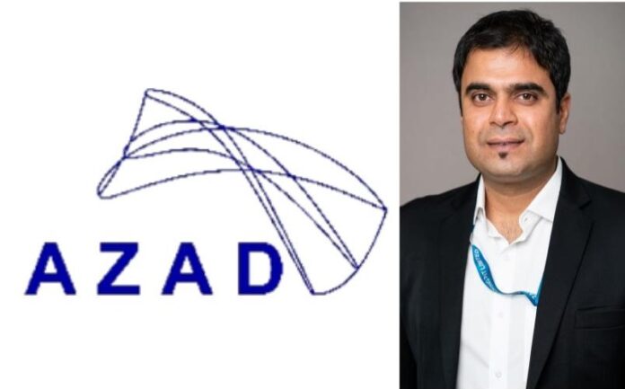 Rakesh Chopdar, Chairman and CEO of AZAD Engineering