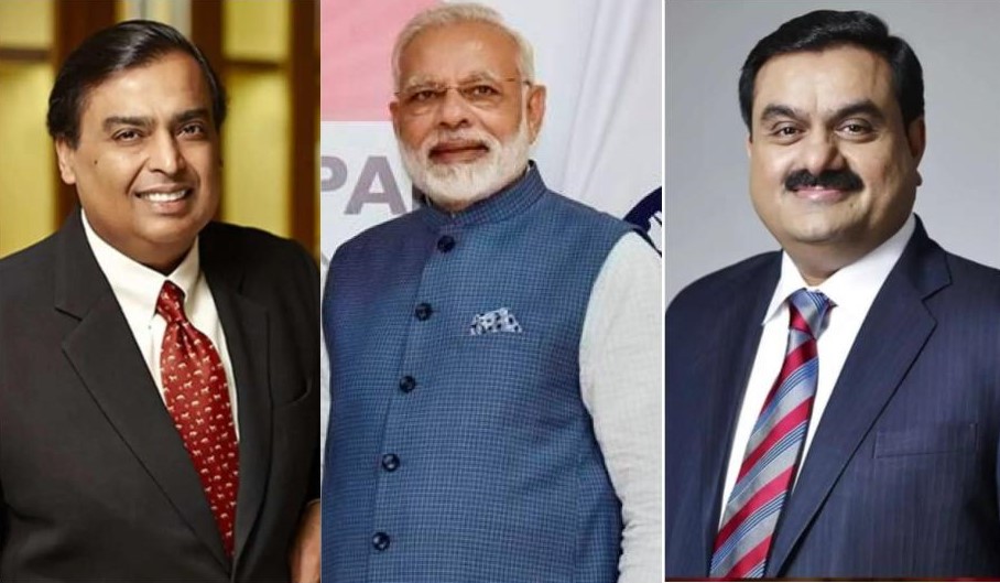 "Both Adani and Ambani have become key allies as the country embarks on this revolution."