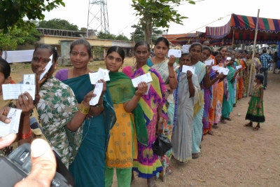 Telangana had recorded a turnout of 71.34 per cent during the Assembly elections held in November 2023.