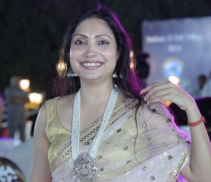 National celebrity Ms Sudha Jain is the jury member for Art & Culture and brand ambassador for Srimathi Telangana.