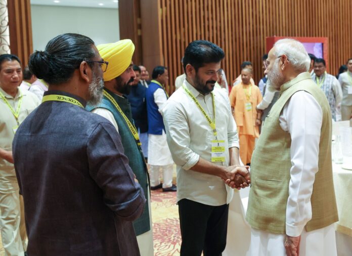 niti-revanth-modi During a meeting with Prime Minister Narendra Modi in New Delhi on Saturday, the Chief Minister outlined this ambitious railway line as a critical infrastructure initiative that would stimulate economic activity, improve regional connectivity, and unlock new growth corridors across the state.