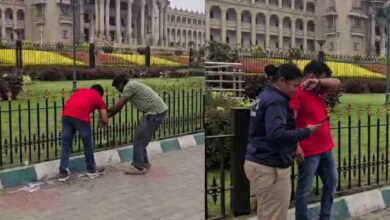 Bengaluru: Man Attempts Suicide Outside Vidhana Soudha Alleging Police Harassment