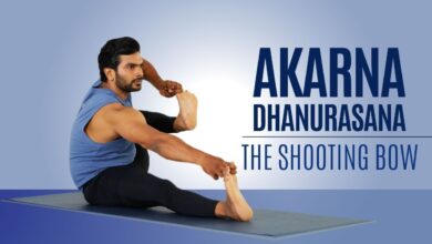 Akarna Dhanurasana Gains Attention for Its Physical and Mental Benefits