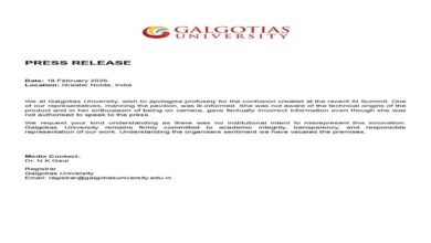 Galgotias University Apologises After Robotic Dog Claim Sparks AI Summit Row
