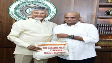 Bandla Ganesh Meets Chandrababu Naidu After Tirupati Foot March Fulfilment