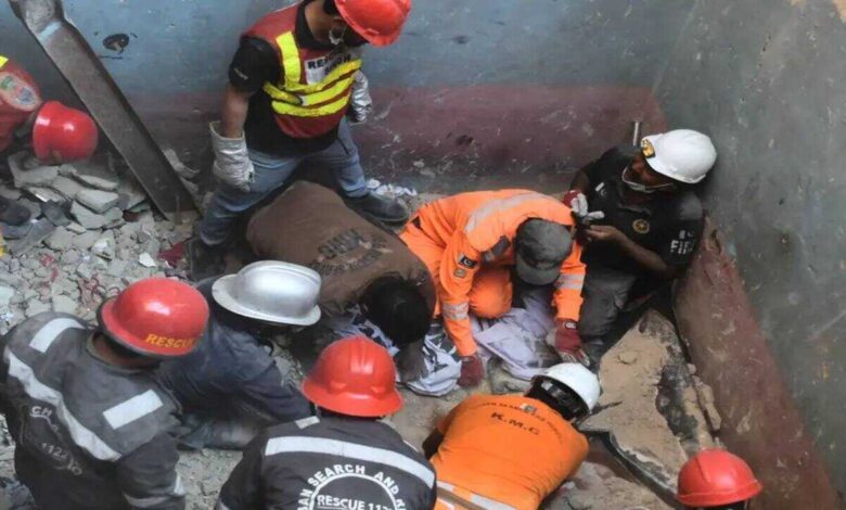 Karachi Gas Explosion Claims 16 Lives as Residential Building Collapses