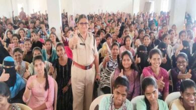 Mahabubnagar SP Addresses Youth on Defensive Driving and Traffic Safety