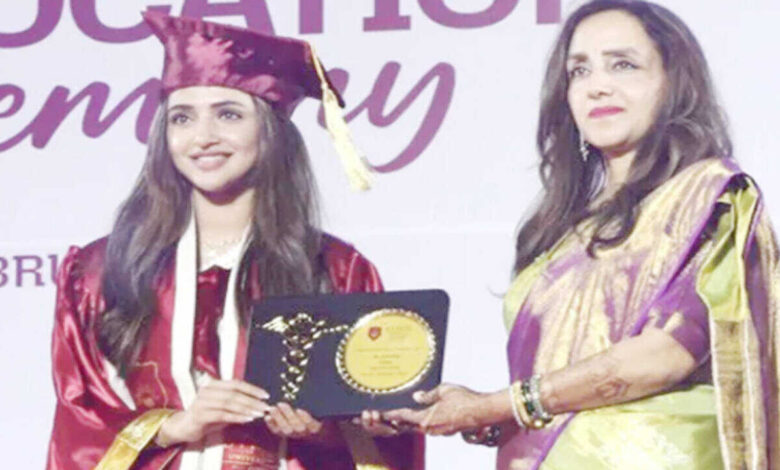 Actress Sreeleela Earns MBBS Degree Balances Cinema and Medical Career