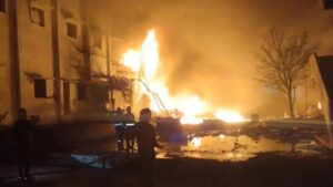 Radiator Blast Sparks Major Fire at Telangana Laboratory, No Casualties Reported