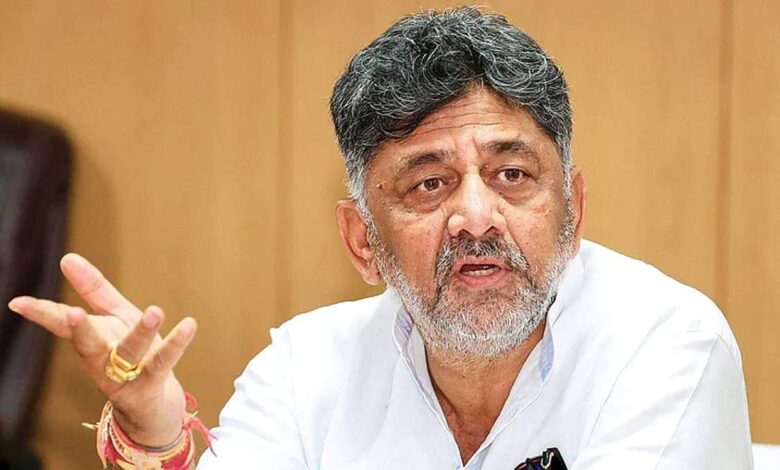 DK Shivakumar Criticizes Petrol Diesel Excise Duty Cut Blames Centre Over Fuel Price Burden
