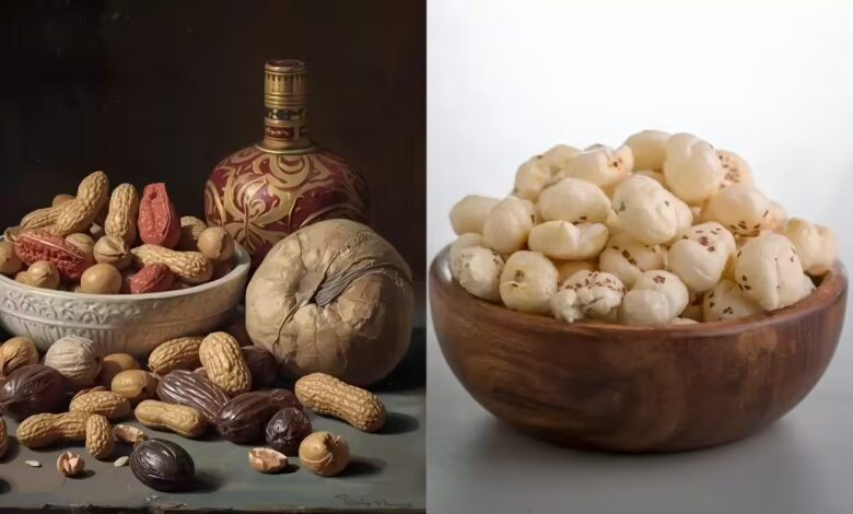 Peanuts or Makhana Which Snack Helps Burn Fat Faster Experts Explain the Difference