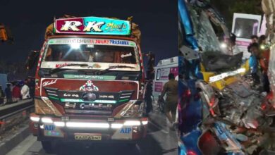 Three Killed After Goods Auto Crashes Into Parked Eicher Vehicle on Bengaluru Bridge