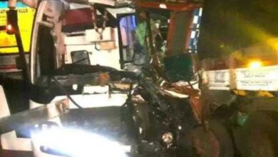 Travel Bus Hits Lorry in Adilabad Accident, 15 Passengers Injured