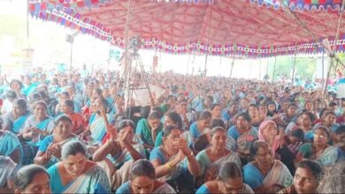 Anganwadi Workers Demand Salary Hike by March Ten