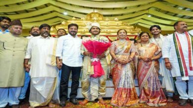 Grand Wedding of Deputy CM Bhatti Vikramarka Son Surya Vikramaditya Held in Hyderabad