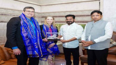 Delaware Governor Matt Meyer Meets Revanth Reddy to Discuss Health and Education Reforms